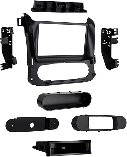 Miniatura 1 de Metra 99-3015G Kit de tablero de instalación de DIN dobleindividual para Tahoe, Suburban y Yukon 2015 en adelante (negro)