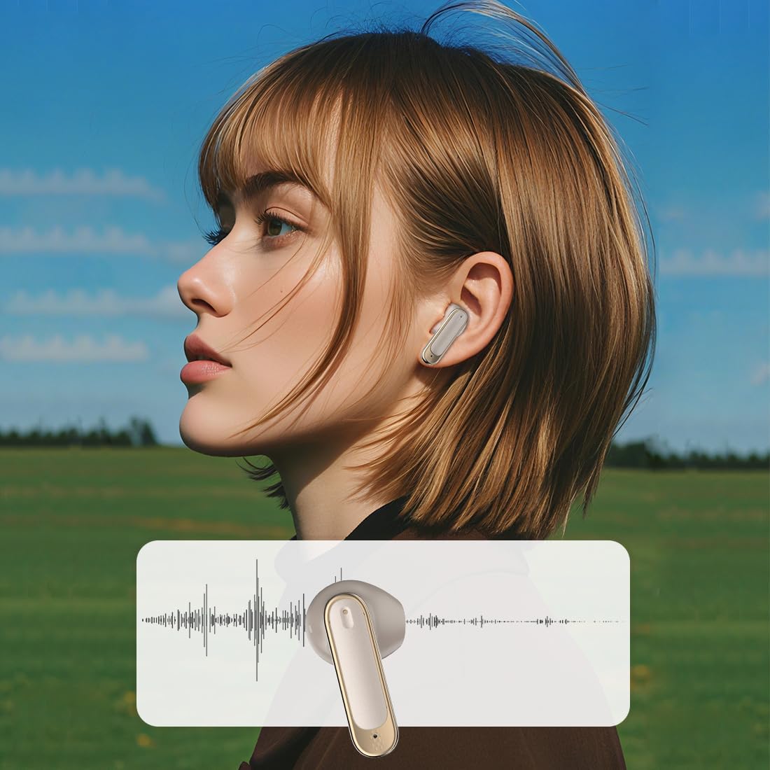 Wireless Earbuds Bluetooth 6.0 Headphones with LED Power Display and Power Bank Charging Case 50H Playtime IPX7 Waterproof in-Ear Ear Buds with Mic Deep Bass Earphones for iPhone Android Samsung - Image 7