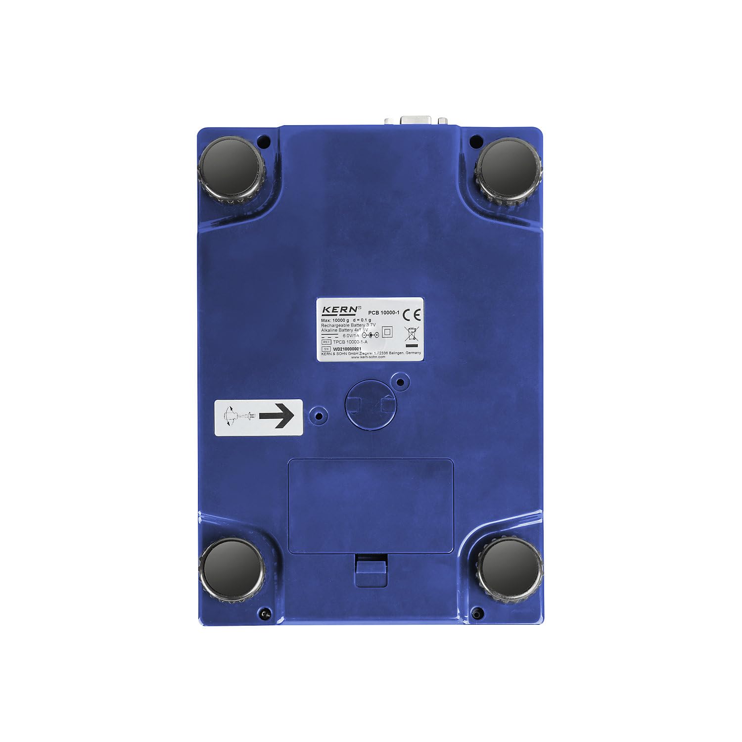 Bilancia di precisione KERN PCB 2000-1 Intervallo di pesatura 2 kg Leggibilità 0.1 g alimentato dalla rete tramite batt