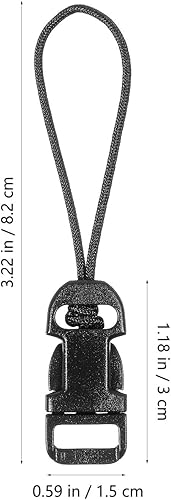 Miniatura 4 de 10 unids Mini QD System Connectors Quick Release Cámara Cuello Correa Clip Adaptador para Videocámara Acción Cámara Cordón Negro