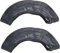 Pneu off-road 8,5 x 3,0 e tubo interno curvo de 90 graus correspondente para scooter Kukirin G2 Pro 134 mm diâmetro interno estrutura de borracha