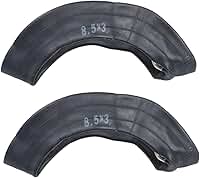 Pneu off-road 8,5 x 3,0 e tubo interno curvo de 90 graus correspondente para scooter Kukirin G2 Pro 134 mm diâmetro interno estrutura de borracha