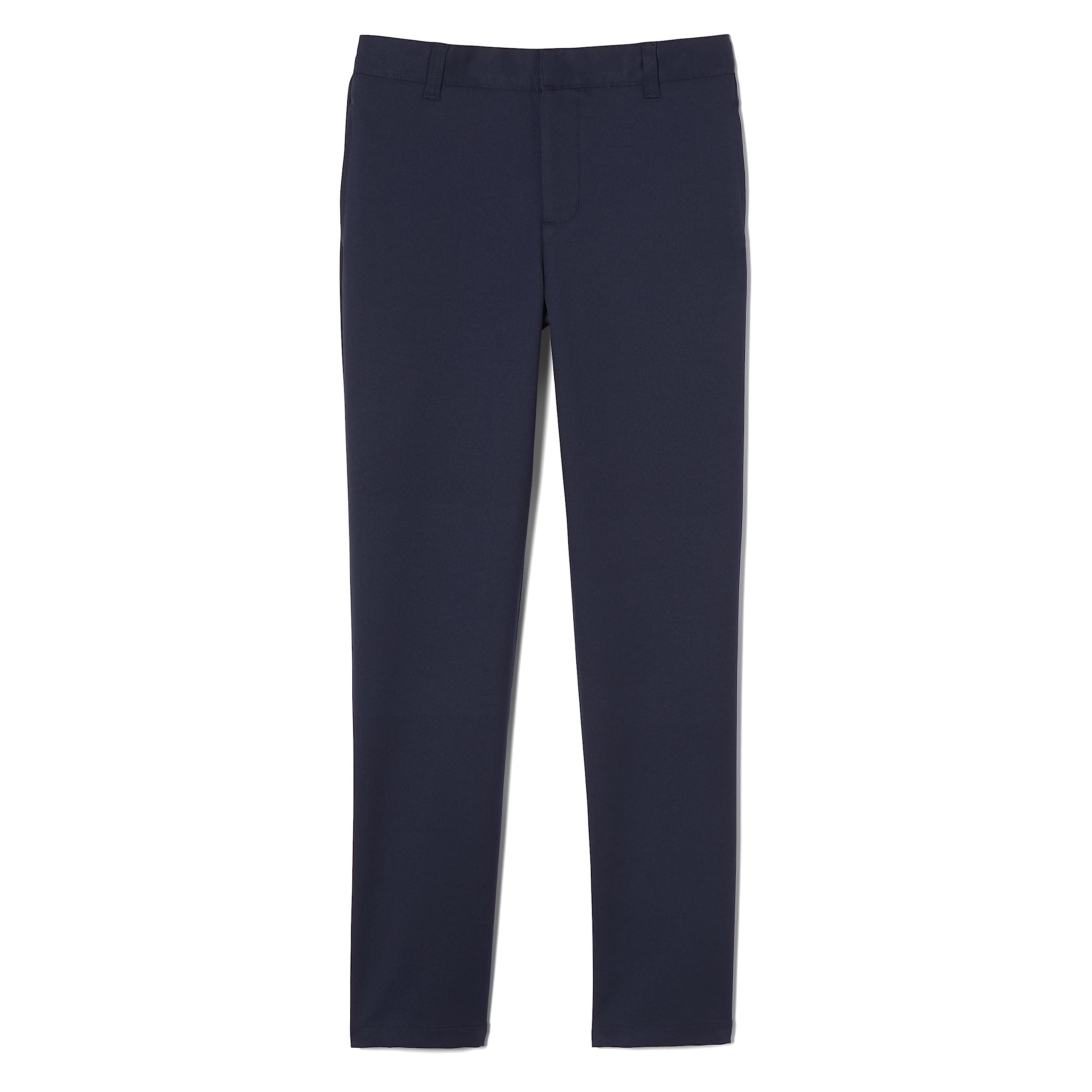Pantalones de vestir de corte recto French Toast con acabados de costura reforzada para niños 6
