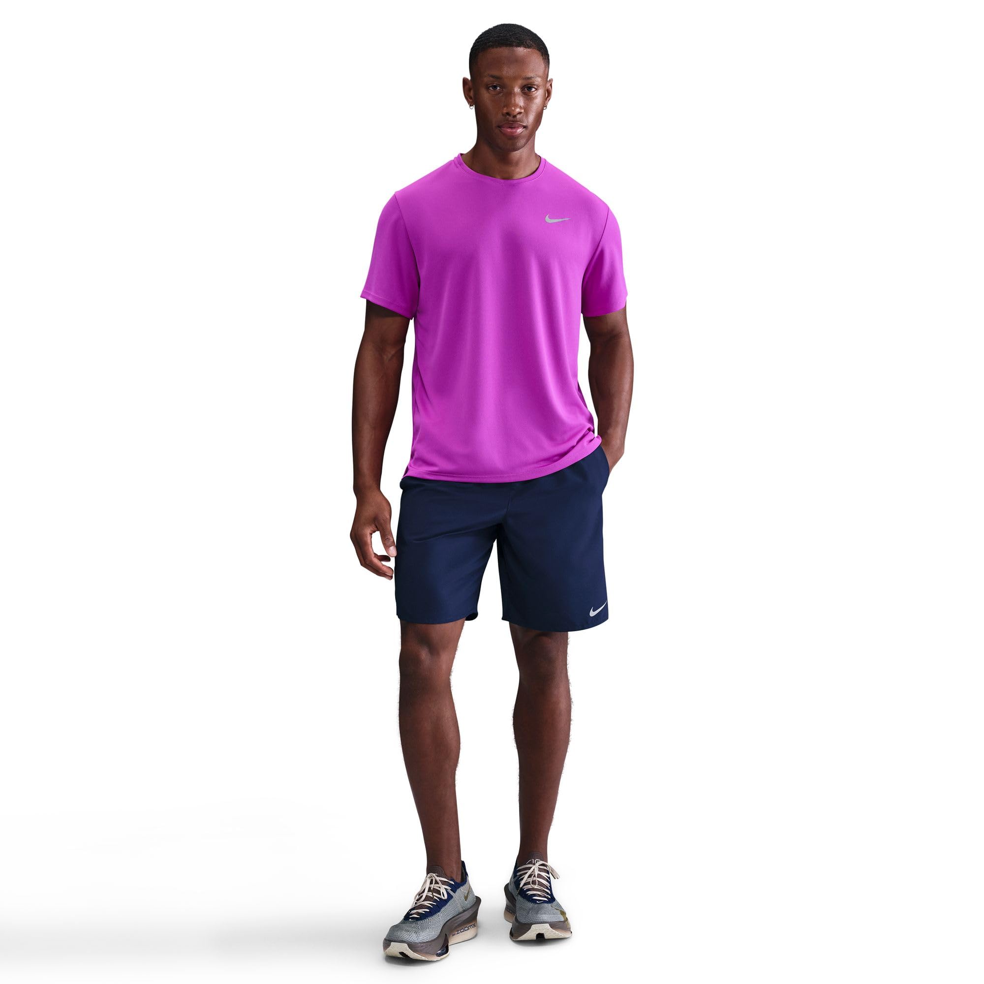 Nike M Nk DF UV Miler SS Top a Maniche Corte Uomo