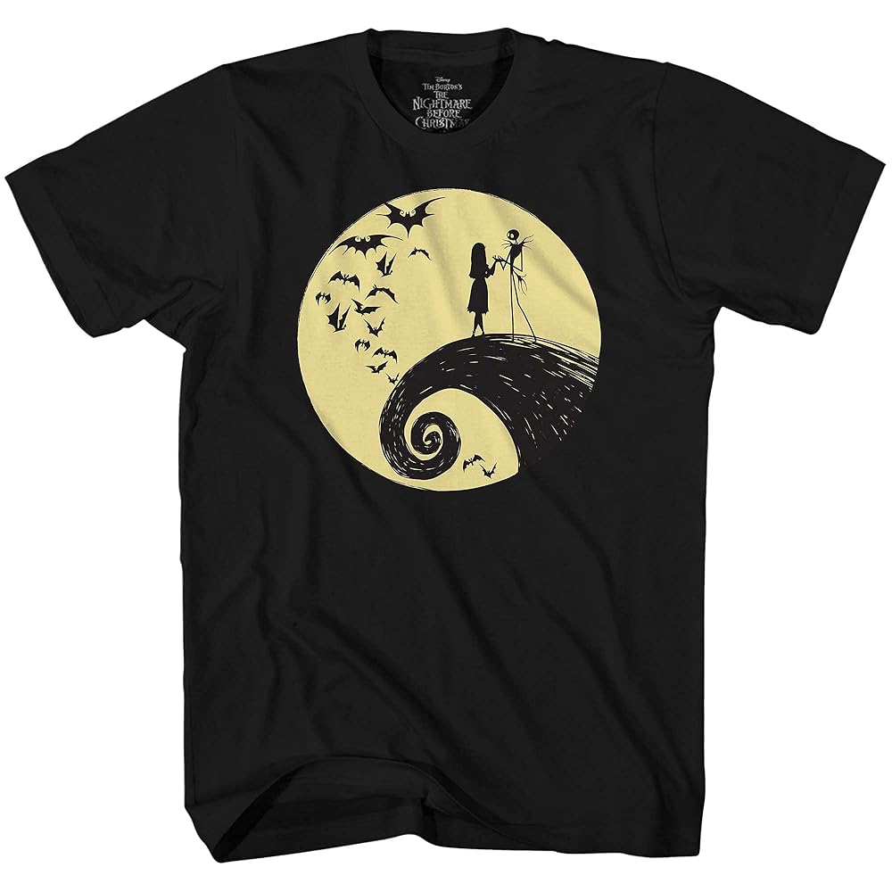 トップス nightmare before Christmas t shirt Men's Nightmare Before Christmas T-Shirt - Purple : Target