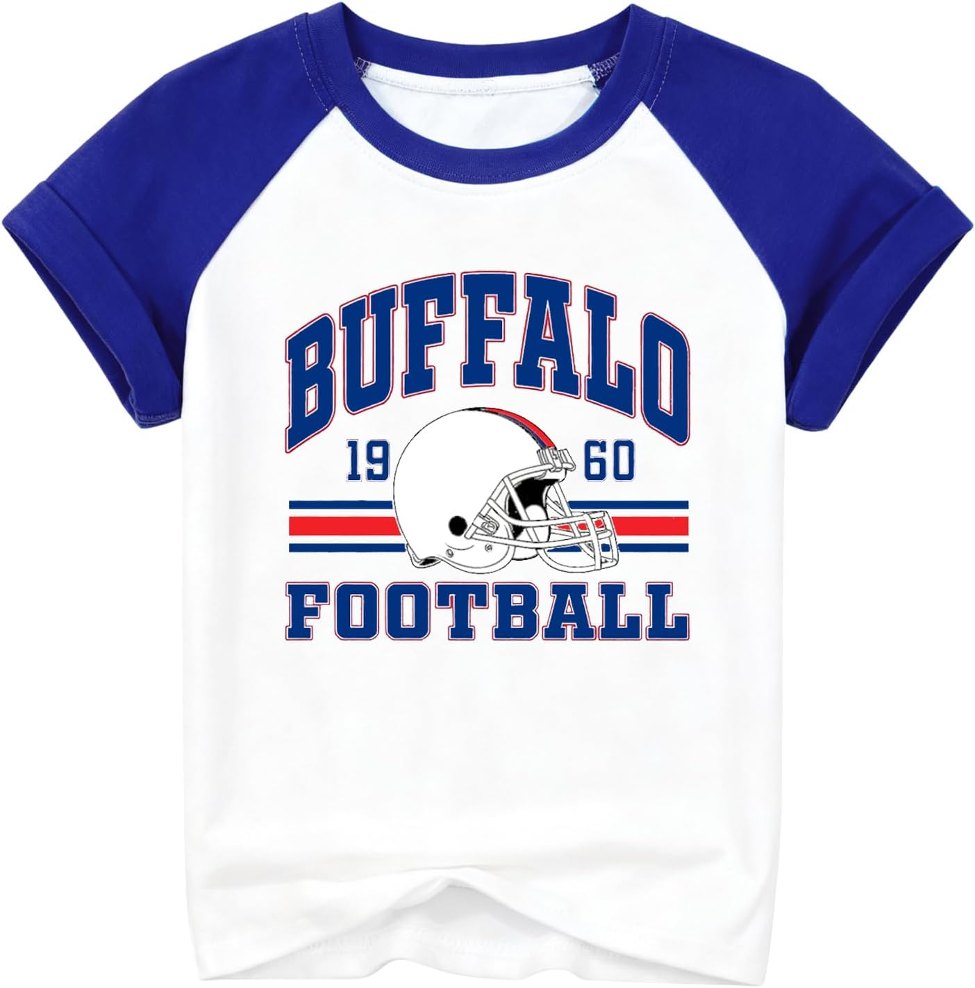 Football Shirts for Girls Boys Game Day T Shirt Kids Football Sunday Athletic Tee Top