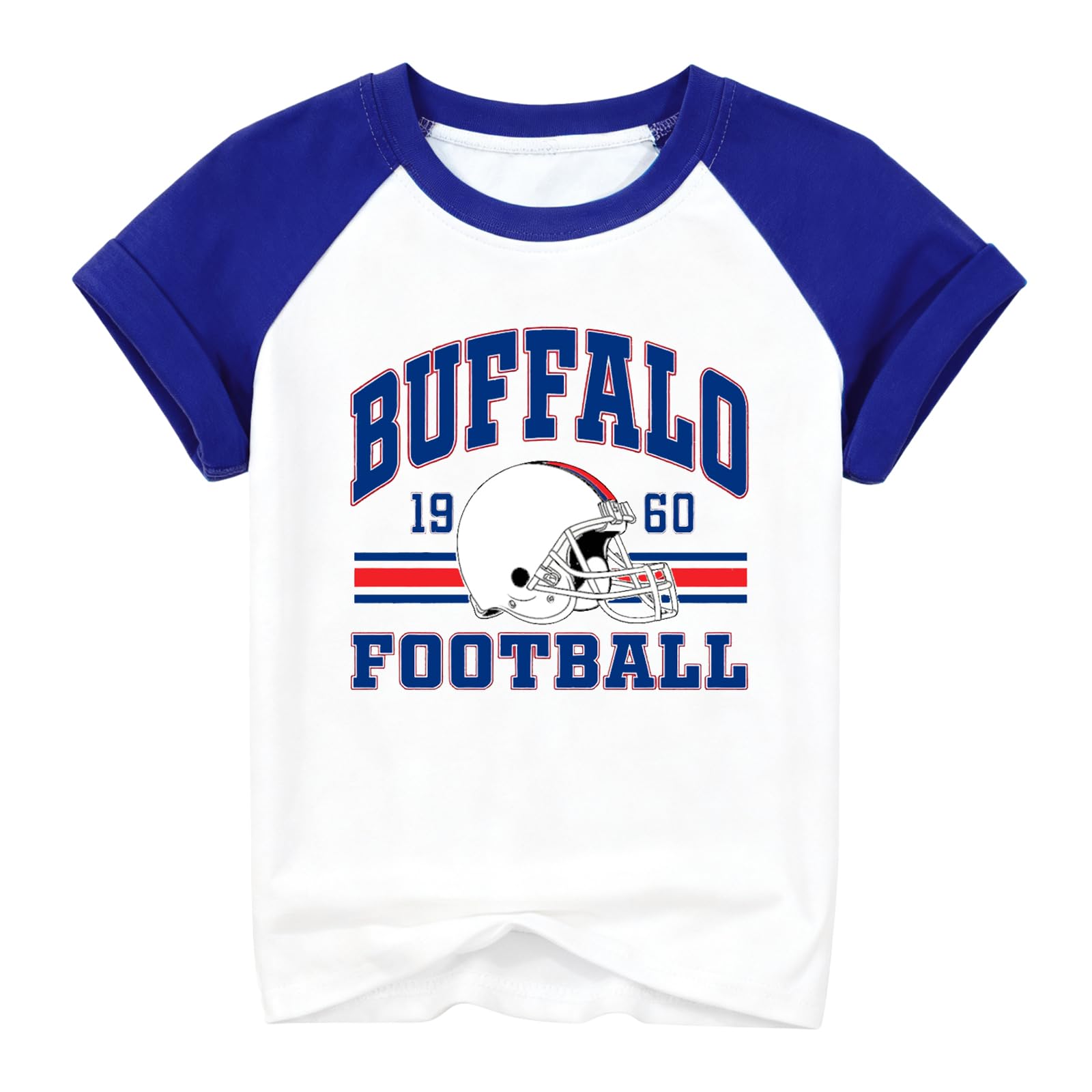 Kids Rugby Tie Dye T-Shirt Vintage Football Graphic Tee