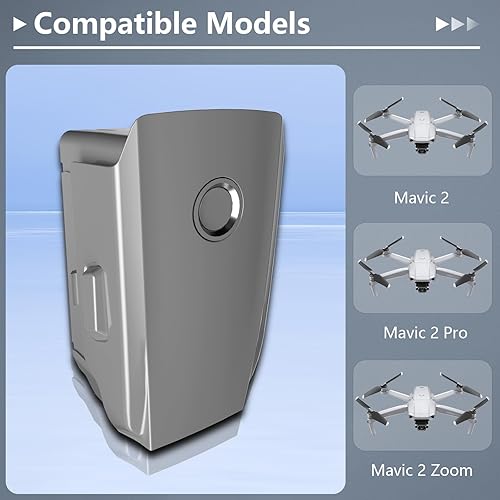 Miniatura 4 de Batería Mavic 2 Pro, 3850 mAh, batería de vuelo inteligente de 15.4 V para DJI Mavic 2 Pro, DJI Mavic 2, Mavic 2 Zoom, Mavic 2 Enterprise Advanced,
