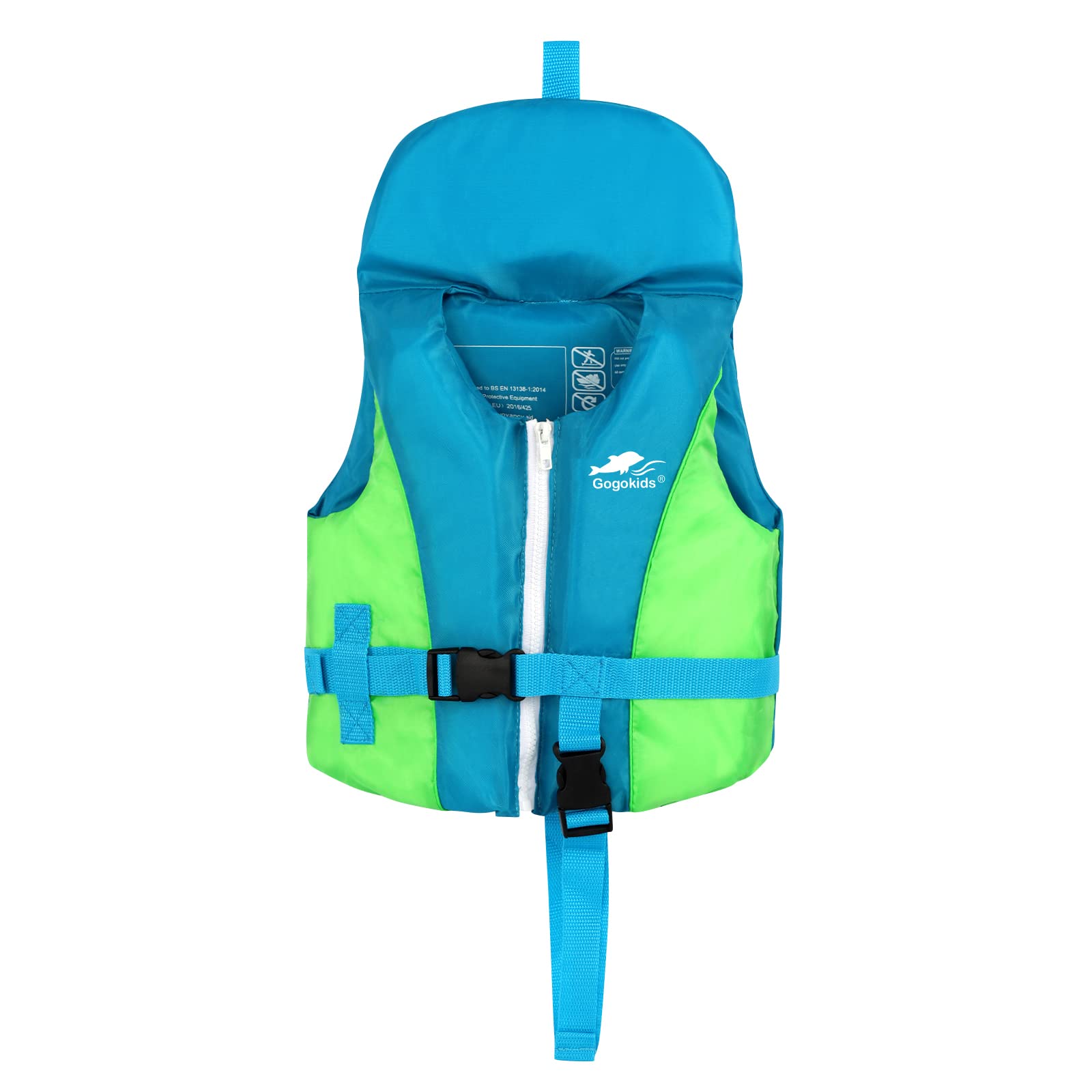 Gilet Piscine Bébé Gogokids - Gilet Natation Enfant Fille Garçon Avec Flottaison Et Sifflet