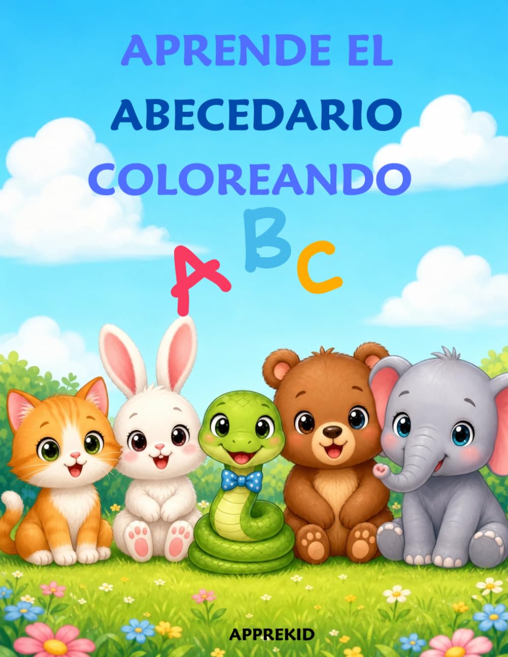 Aprende el abecedario coloreando
