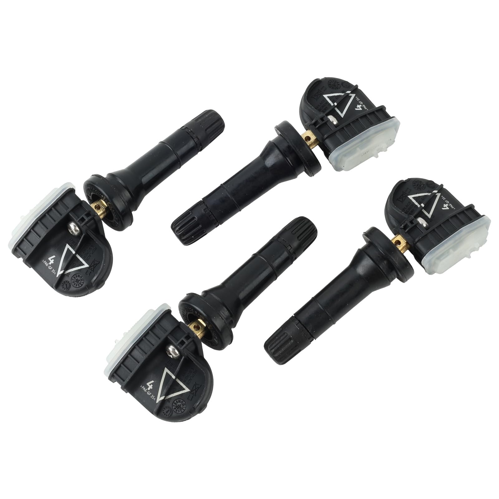 Set di 4 sensori di pressione pneumatici TPMS per auto monitor di pressione pneumatici TPMS 433 MHz codice articolo 13598773 13516165 13506028 13581561