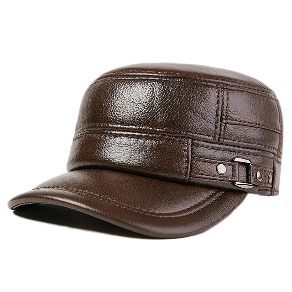 Casquette de baseball en cuir antibuée et coupe-vent avec protège-oreilles