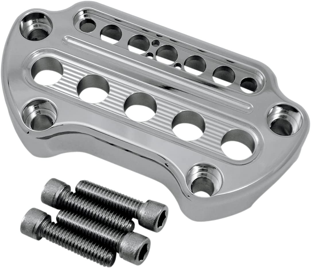 Joker Machine Chrome Indicator Handlebar Clamp 10-306C