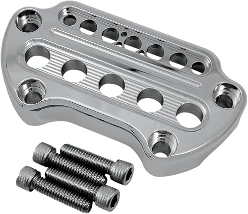 Miniatura 2 de Abrazaderas de manubrio con indicadores de luz - Negro con acabado anodizado 10306b