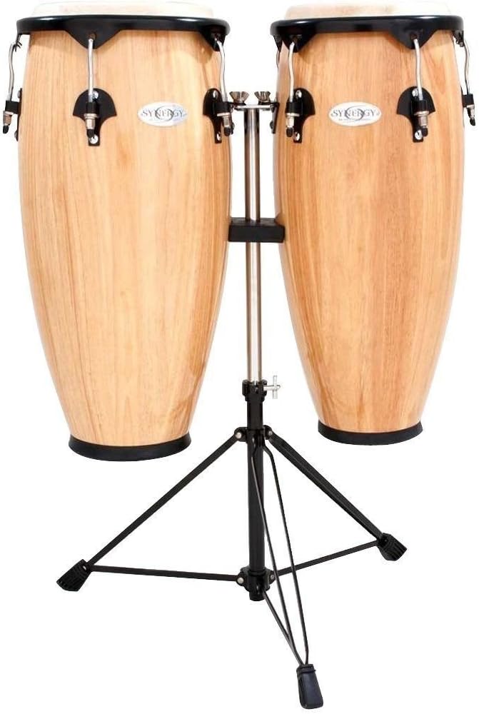 Toca 2300N Synergy Series Conga Set with Stand - Natural