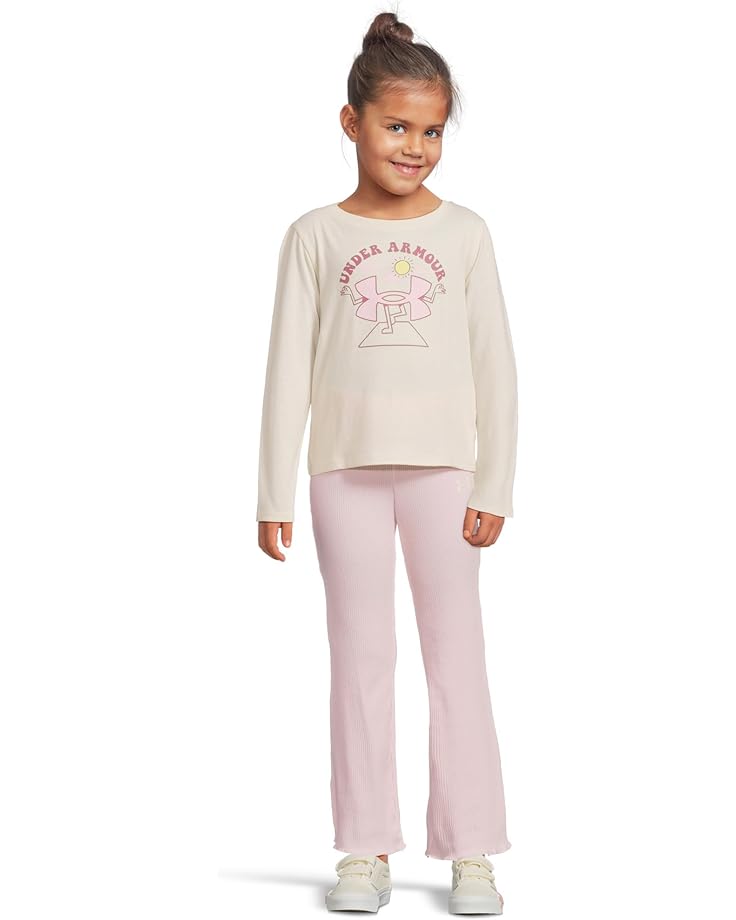 Under Armour Kids Lettuce Hem Flare Set (Little Kid) - Main View