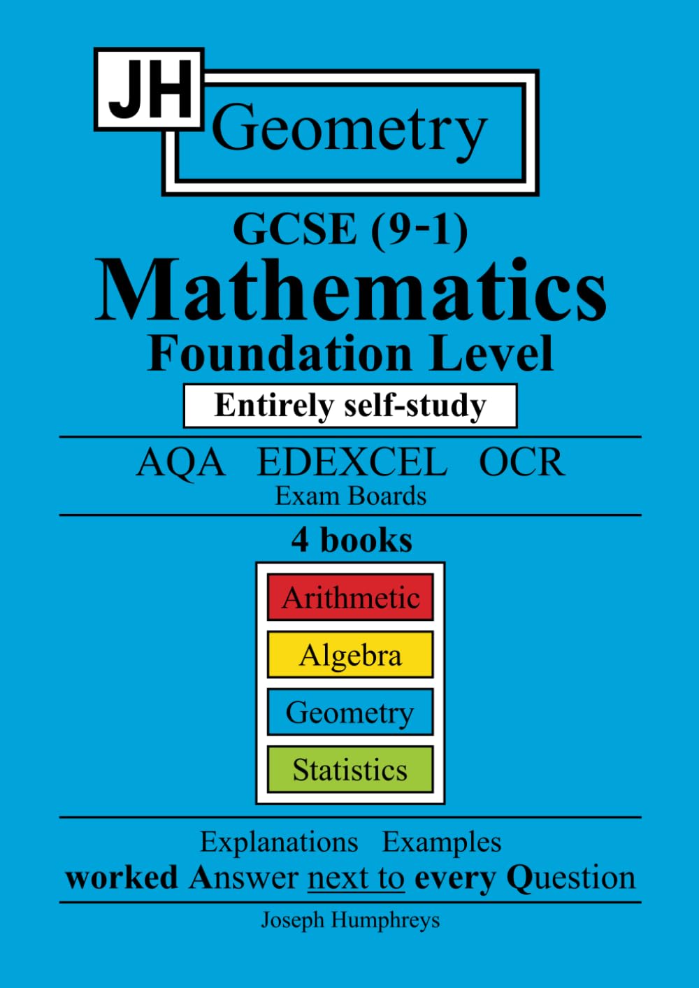 JH GCSE (9-1) Mathematics Foundation Level: Geometry: Entirely self study.