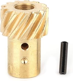 Engrenagem de distribuidor de bronze, acessórios de substituição de engrenagem de distribuidor de came de rolo apto para MSD 350 0,50 polegadas eixo SBC