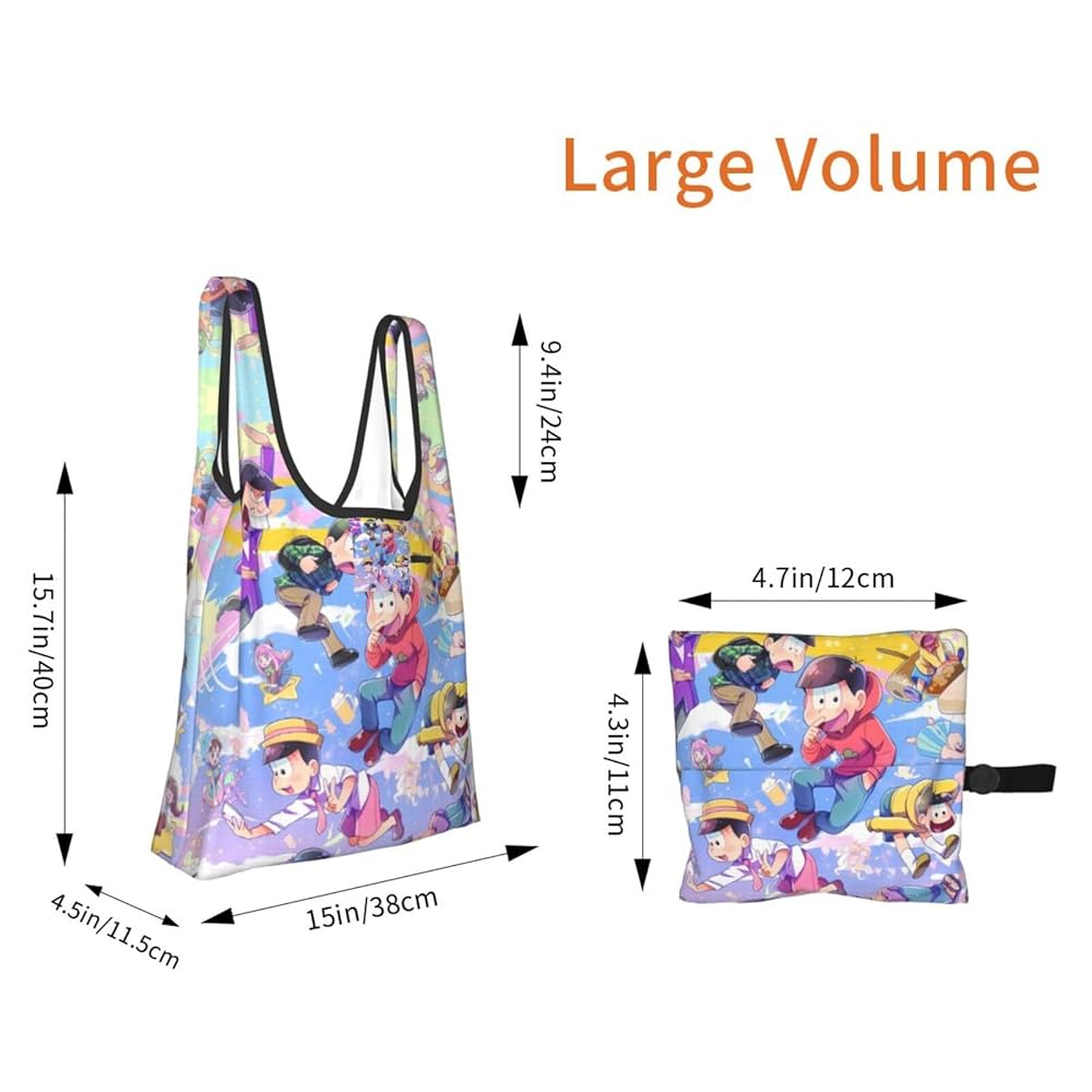 Amazon | [Emzlikne] おそ松さん エコバッグ コンビニバッグ