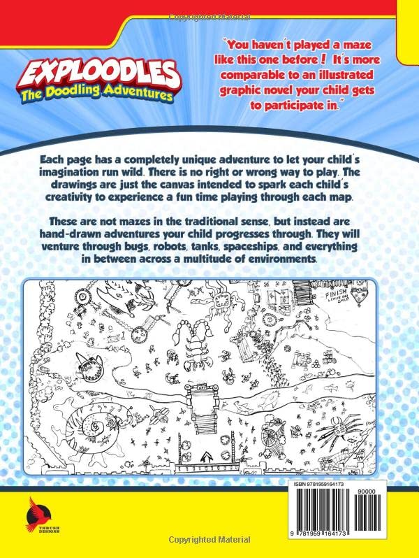 Exploodles: The Doodling Adventures: Ryan Needs Saving (Book 1) (Exploodles: The Modern Child's Role-Playing Activity Book Series) image 3