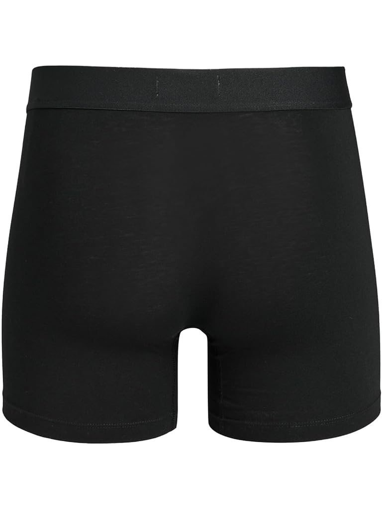 Black Lacoste 3-pack Crocodile Logo Boxer Briefs