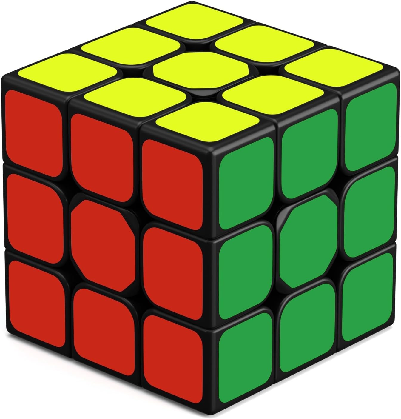 ROXENDA Speed Cube, Original Speed Cube Super-Durable Sticker with Vivid Colors (3x3x3)