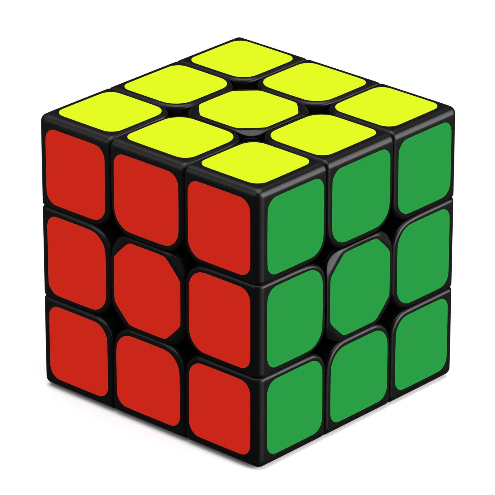 ROXENDASpeed Cube, Original Speed Cube Super-Durable Sticker with Vivid Colors (3x3x3)