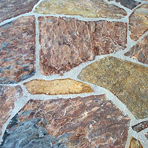 Landscape Patio Flagstone | 500 Pounds | Natural Rock Pathway Stepping Stone Slabs for Gardens, Terrariums, Landscape Design, Driveway Pavers and Walkway Steppers (Snakeskin)