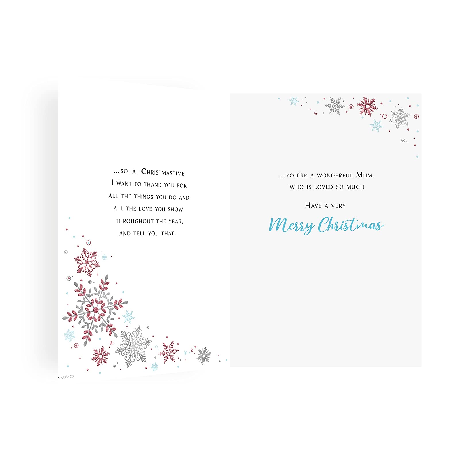 Regal Publishing Classic Christmas Card Mother - 9 X 6 Inches