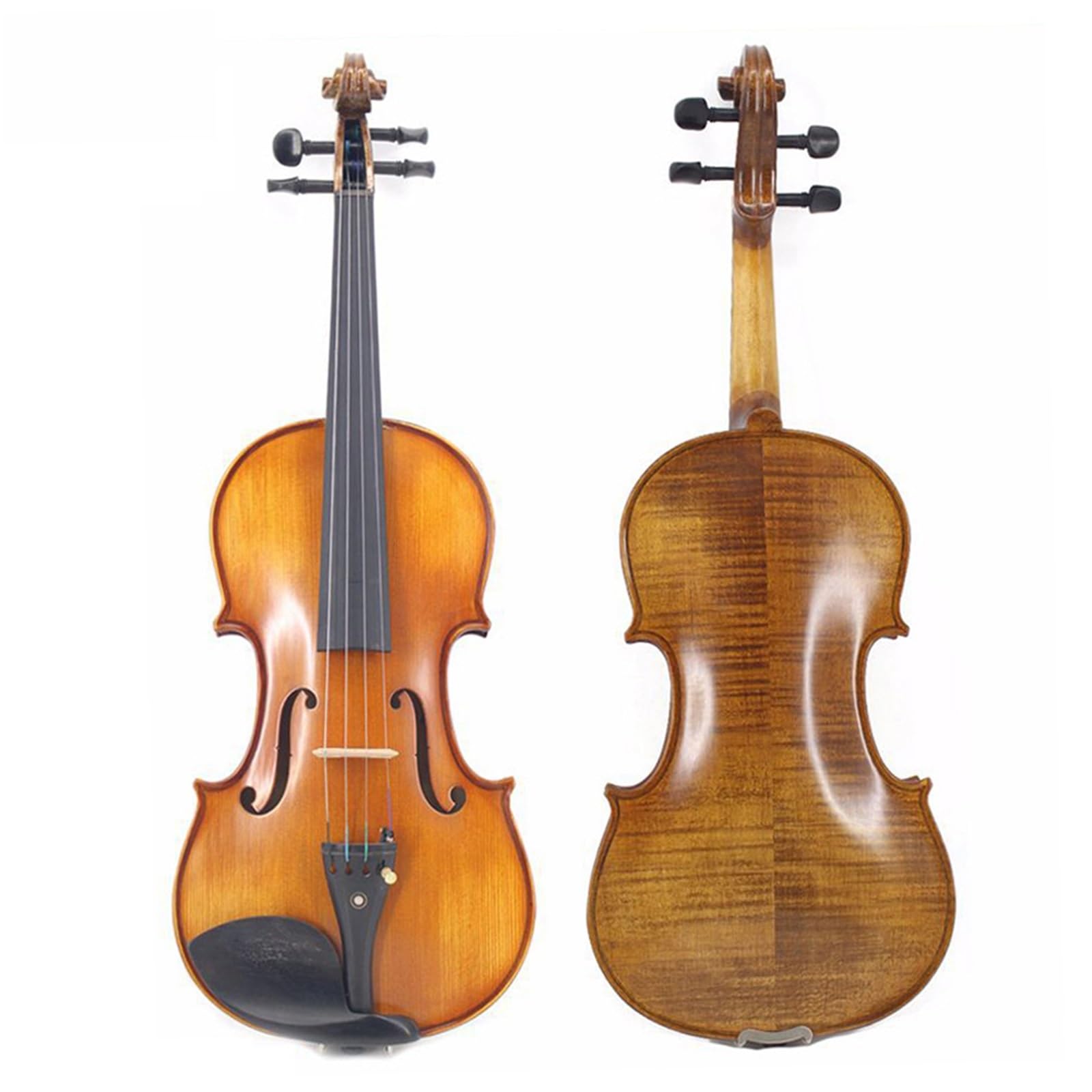 Violino Set Violino Fatto A Mano Per Principianti Modello Di Pratica Con Custodia E Arco Per Violino(3/4)