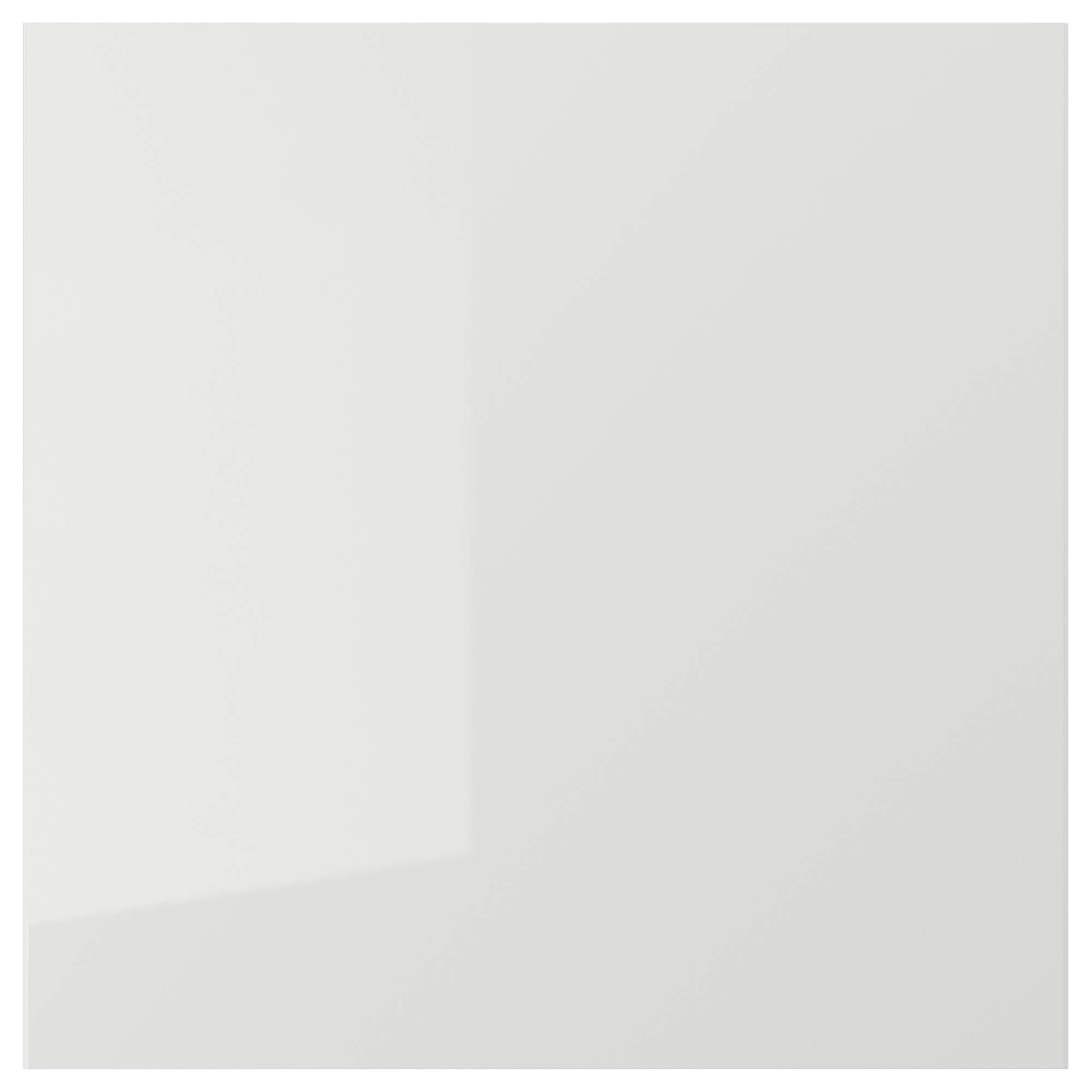 Porte RINGHULT gris clair brillant 60x60 cm façade haut de gamme
