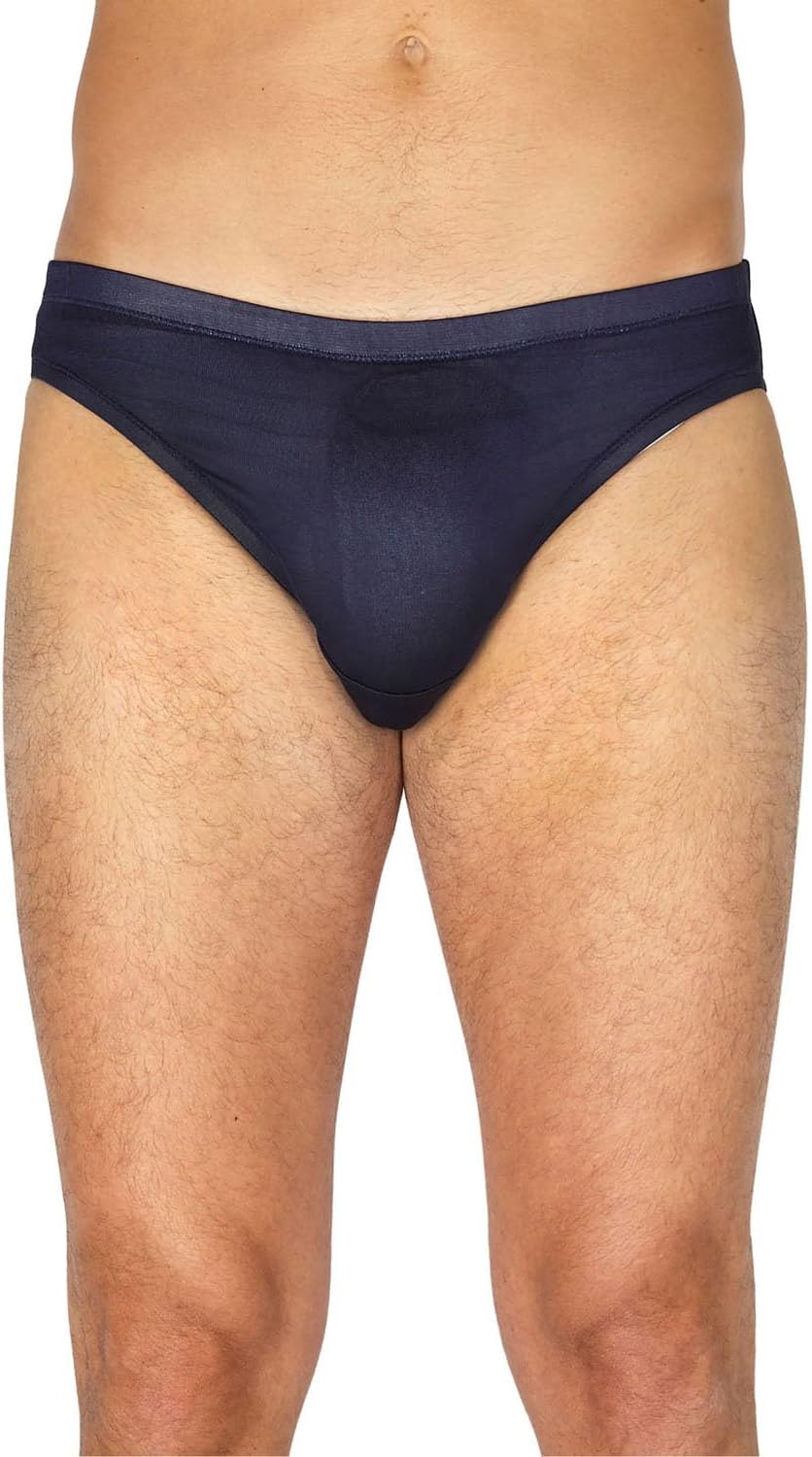 Intimo Men's Classic Silk Knit Low Rise Bikini