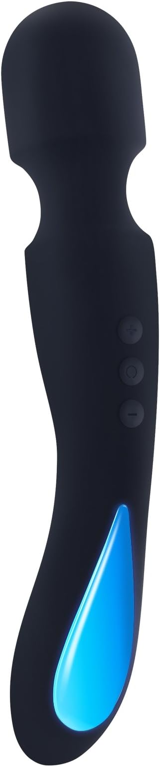 Cordless Personal Body Wand Massager - USB Rechargeable Handheld Electric Wand Massager for Women Men Muscle Aches & Sports Recovery