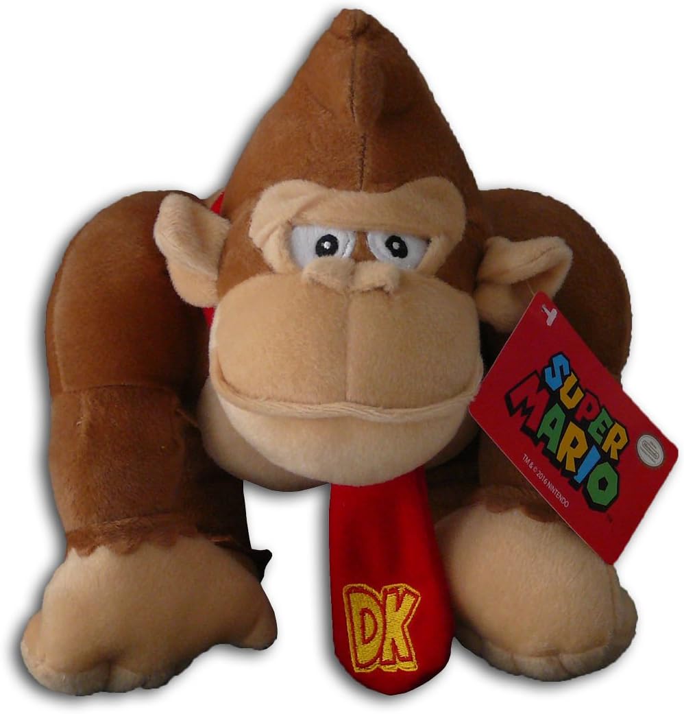 Mario Bros Super Plush toy Donkey kong 8"/21cm Quality super soft