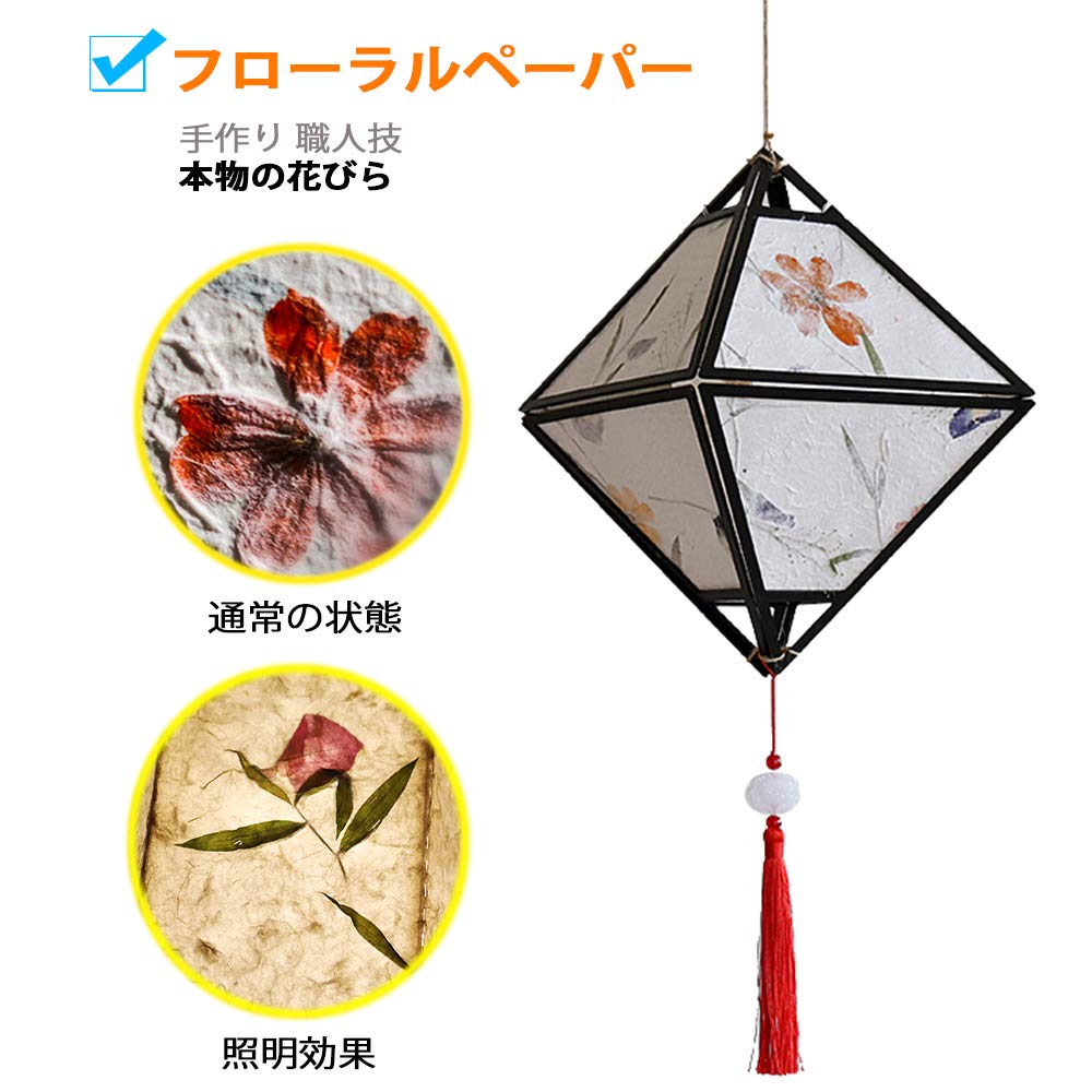 Amazon.co.jp : ランタン手作りDIY素材キット、手作り、天然素材