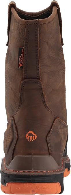 WOLVERINE Men's Overpass 10 Inch Composite Toe Wellington Boots