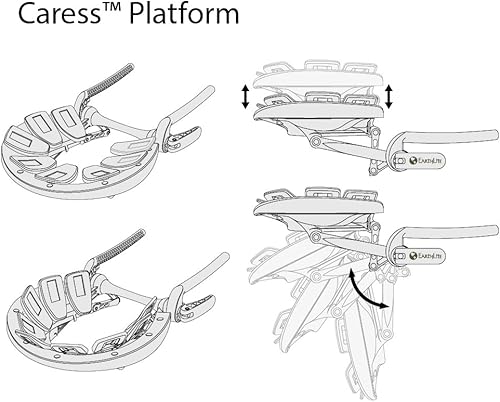 Miniatura 4 de EARTHLITE Caress - Mesa de masaje para la cara - Plataforma de masaje innovadora y autoajustable con lujosa almohada facial Strata (nuevo modelo)