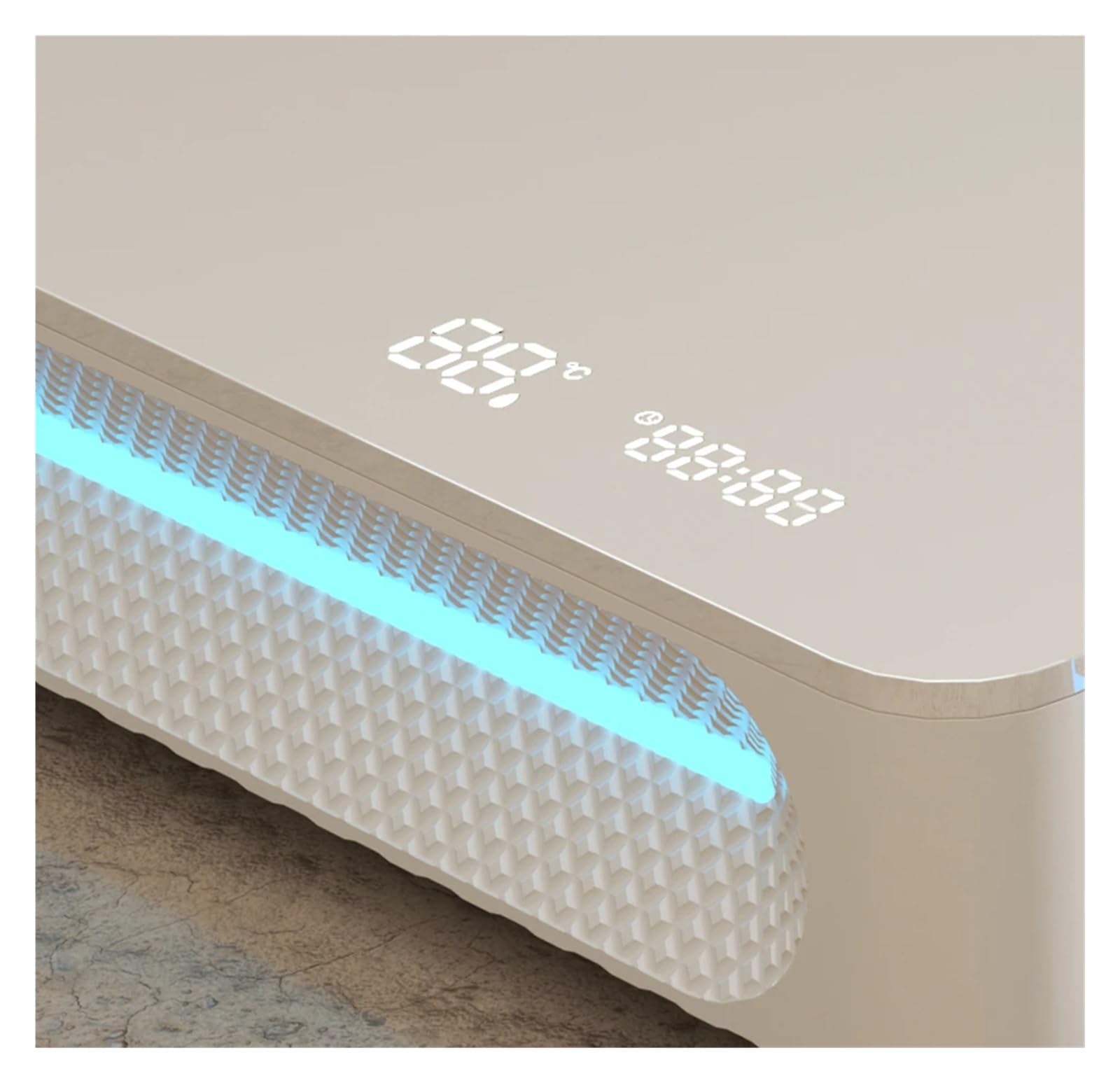 Sistema de Ducha termostático Digital con Pantalla Inteligente de Temperatura, Juego de Ducha, Grifo de baño, bidé, Kits de Ducha (Gris)