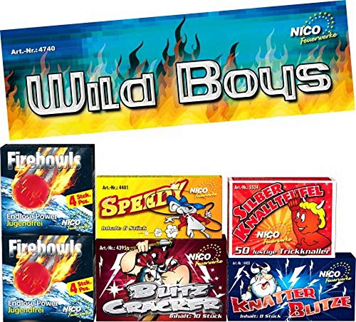 Bild: Nico Europe GmbH Wild Boys, 6 Schachteln sort., Kl.1 f�r 6,39 EUR (-4%) statt 6,64 EUR bei amazon.de