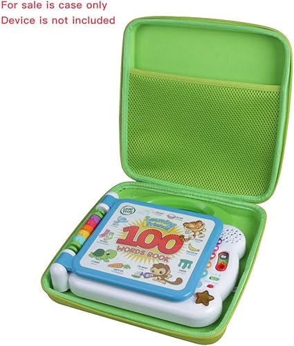 Miniatura 8 de Hermitshell Estuche rígido de viaje para libro Leapfrog Learning Friends de 100 palabras (morado)