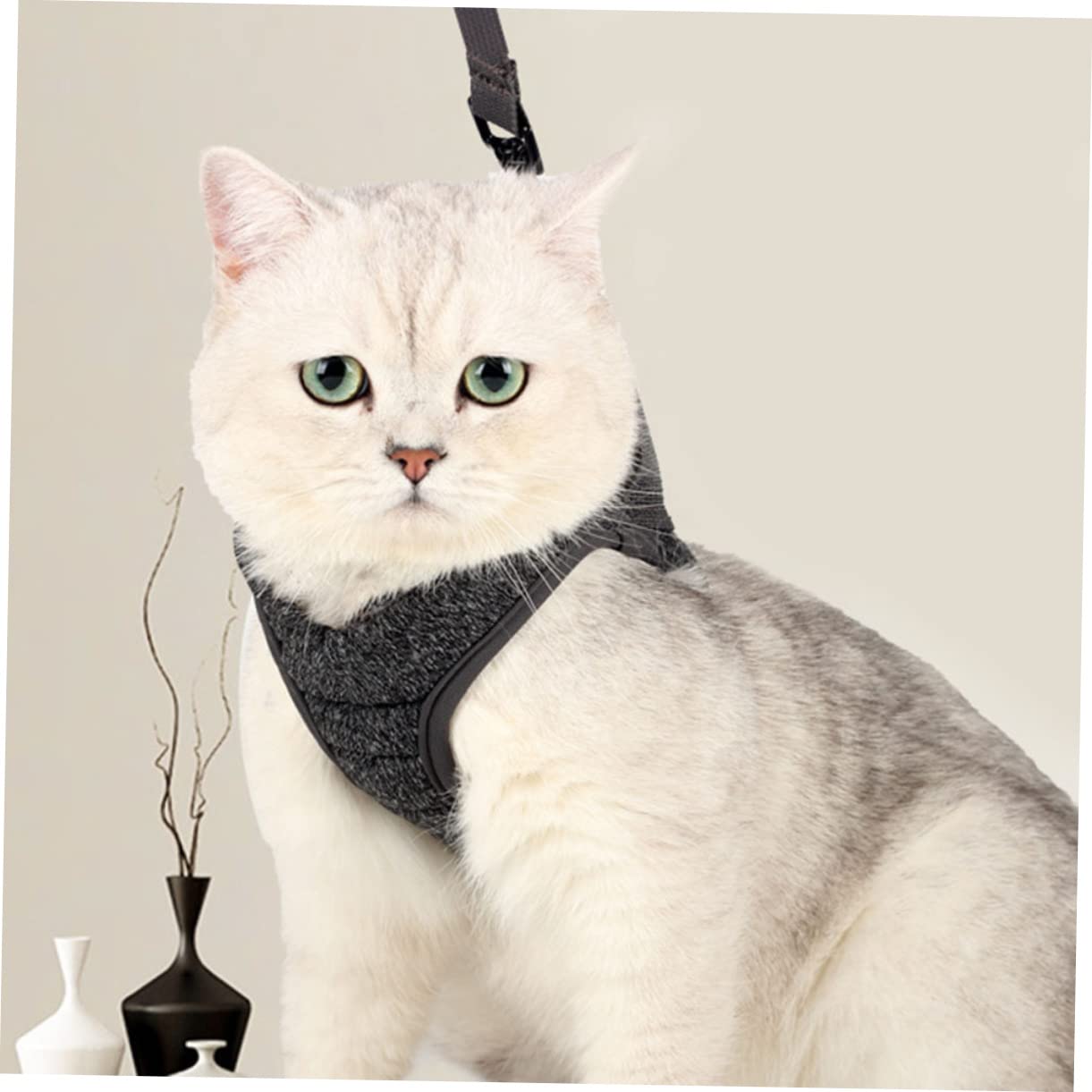 FRCOLOR 3piezas Arnés para Gatos y Cómodo Arnés De Pecho Transpirable para Pasear Diseño