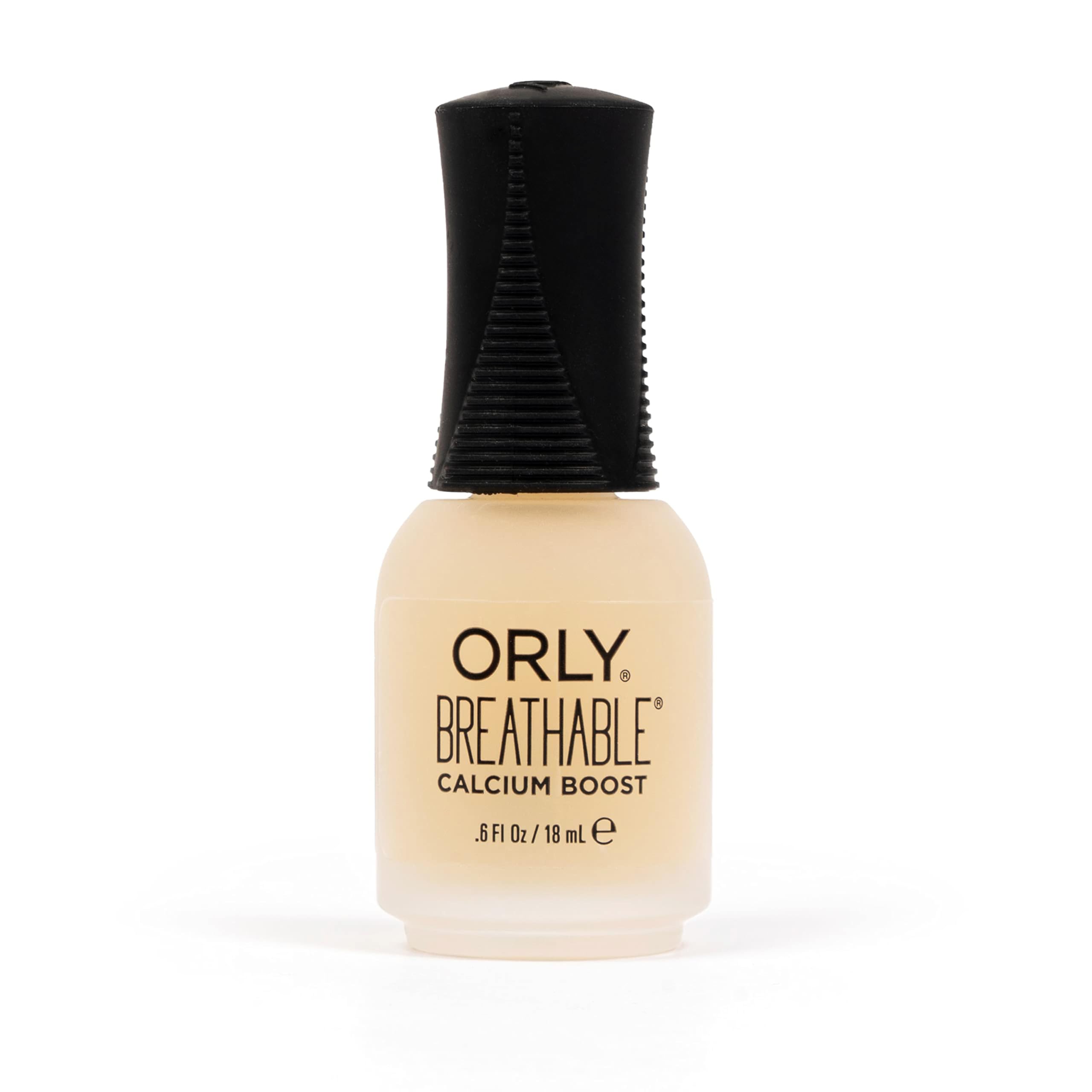 ORLY Breathable Calcium Boost | Nourishes Dry, Damaged And Thin Nails | Prevents Nail Breakage, Chipping Or Peeling | Restores Natural Shine (18Ml)