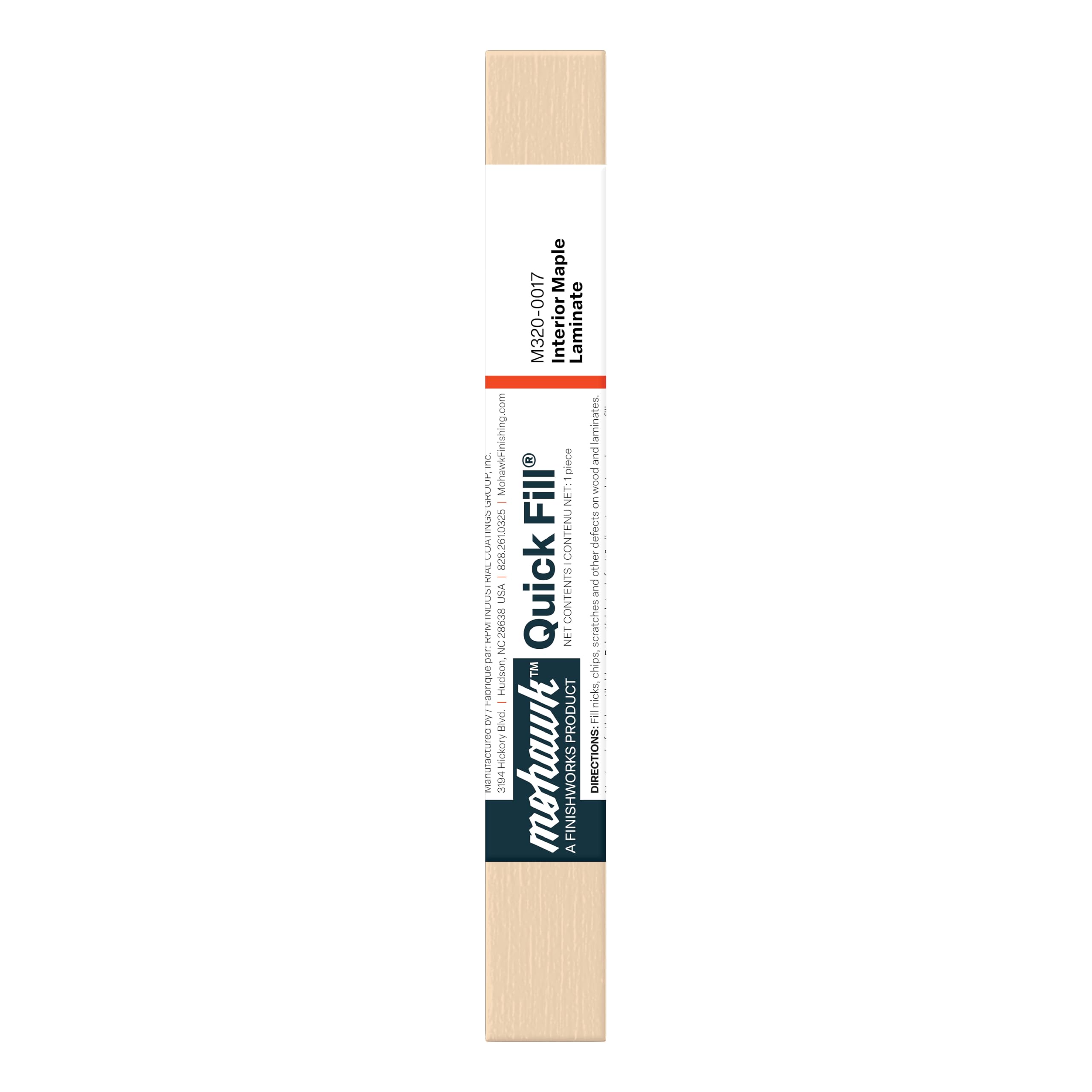 Mohawk Quick Fill Burn in Stick, Interior Maple Laminate, M320-0017, 1 Count