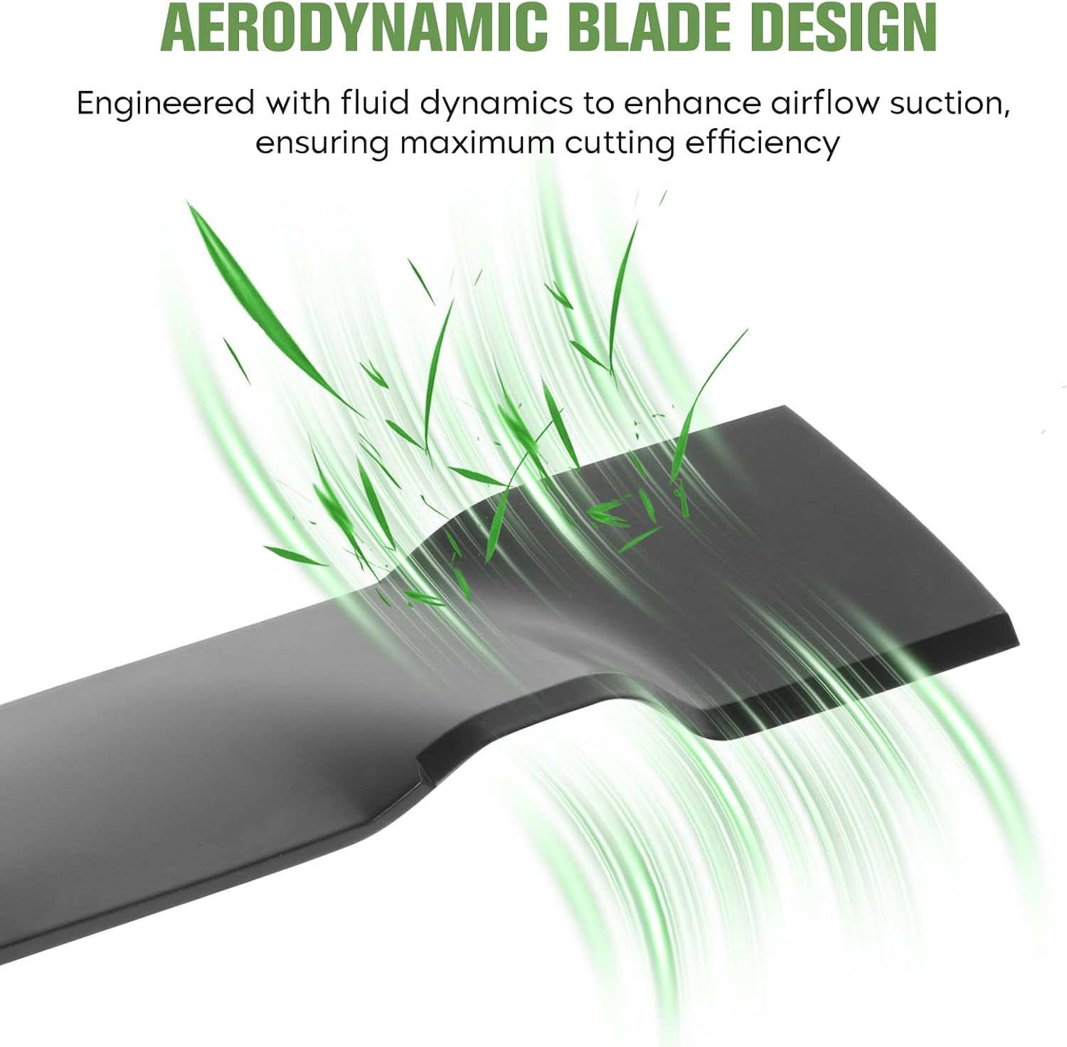 Mulching Blades for John Deere LT160 Scotts S1642 S1742 Scotts Sabre M139802 M127129 M145969 42" C Deck Sabre 1842GV, 1842HV, 1642, 1742GS 2 Pack