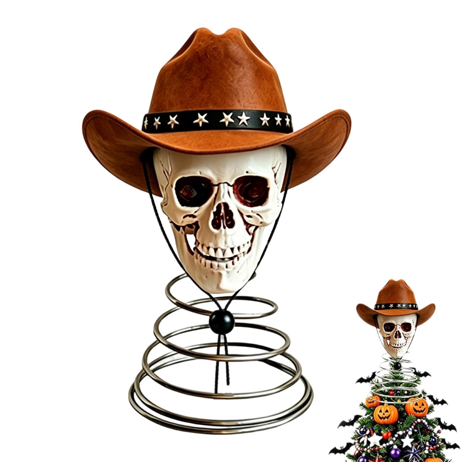 Calavera 3D para Halloween: decoración gótica ideal para mesas y casas encantadas