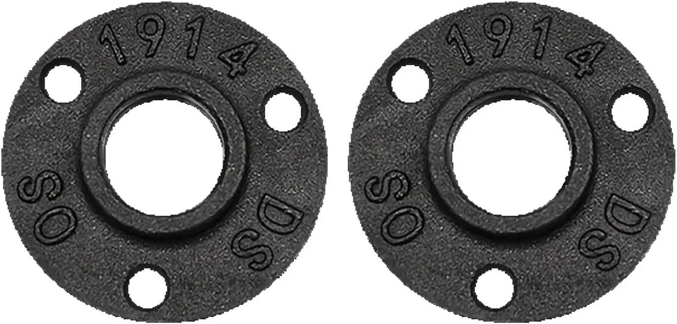 3/4" Alloy Floor Flange, Malleable Iron Pipe Fittings For Furniture, Shelving, Industrial Style Decoration
