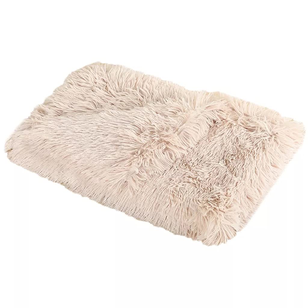 ATHUAH Manta Suave y cálida para Perros y Gatos, Colchoneta para Dormir para Mascotas, colchón, Mantas Suaves para Perros y Gatos pequeños, medianos y Grandes (Color: Color 2, Tamaño:
