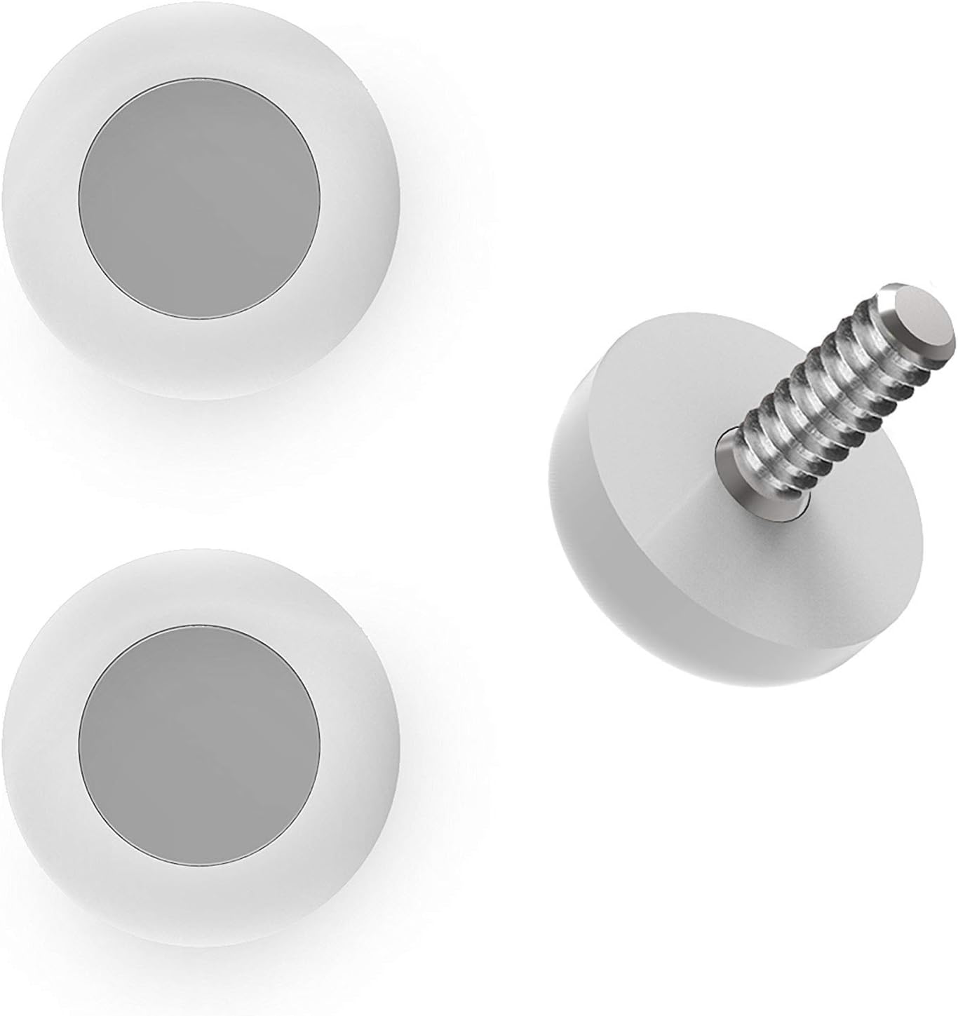 KeyCatch Key Holder, ScrewIn, White (Pack of 3) Office Products