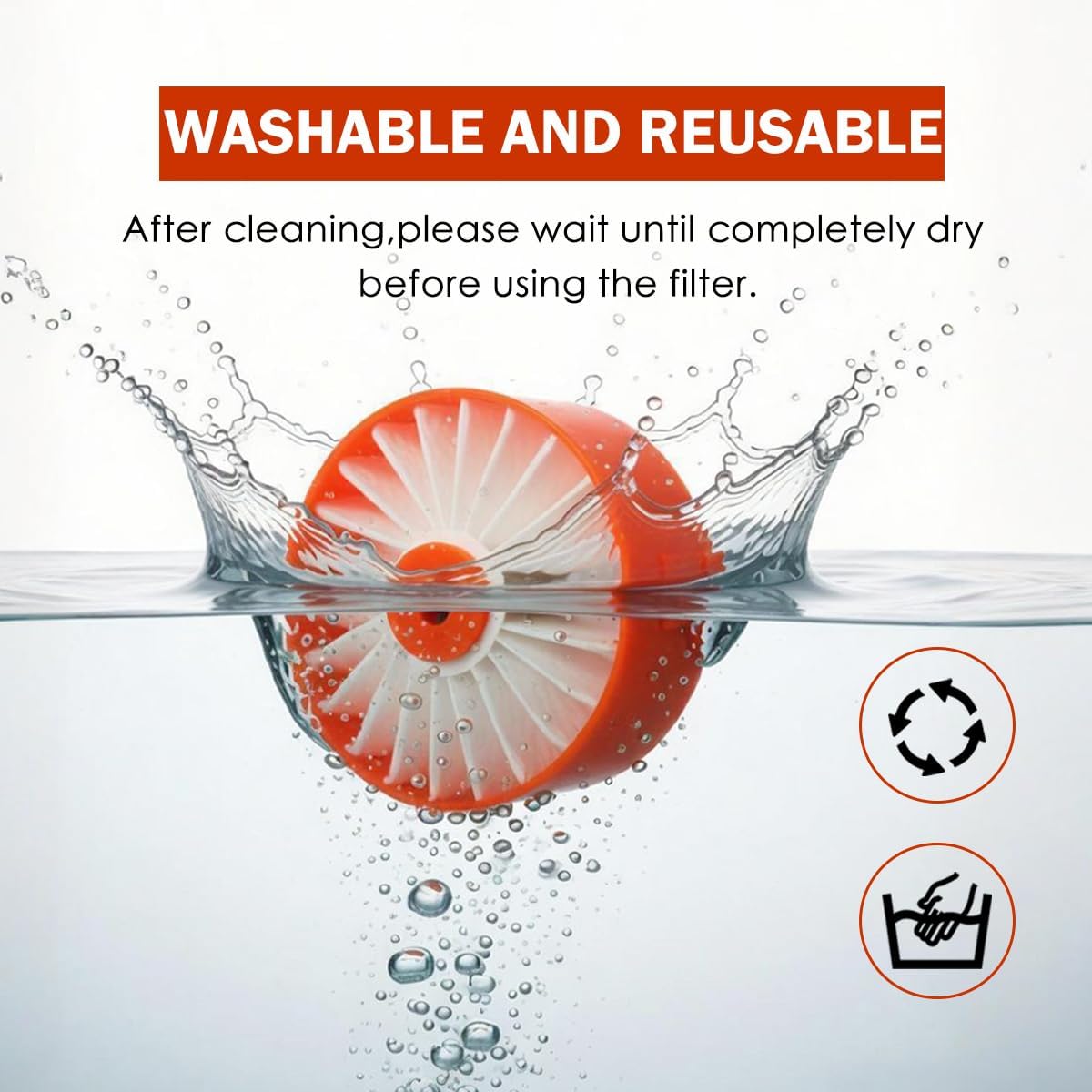 Diteje Replacement Parts Kit Accessories Compatible with Black and Decker BSV2020G BSV2020P Cordless Stick Vacuum Cleaner,1 Main Brush Roller and 2 Filters