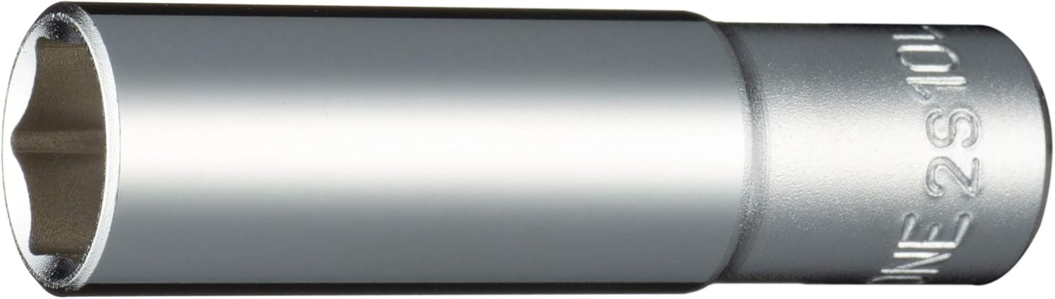 TONE Deep Socket 6-Point 2S-10L 1/4" Inch Drive 10mm